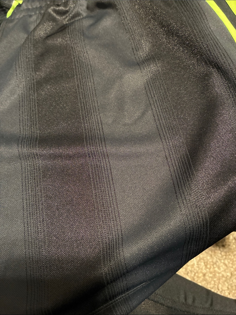 Adidas Black Lace-Trim Shorts - Picture 7 of 8